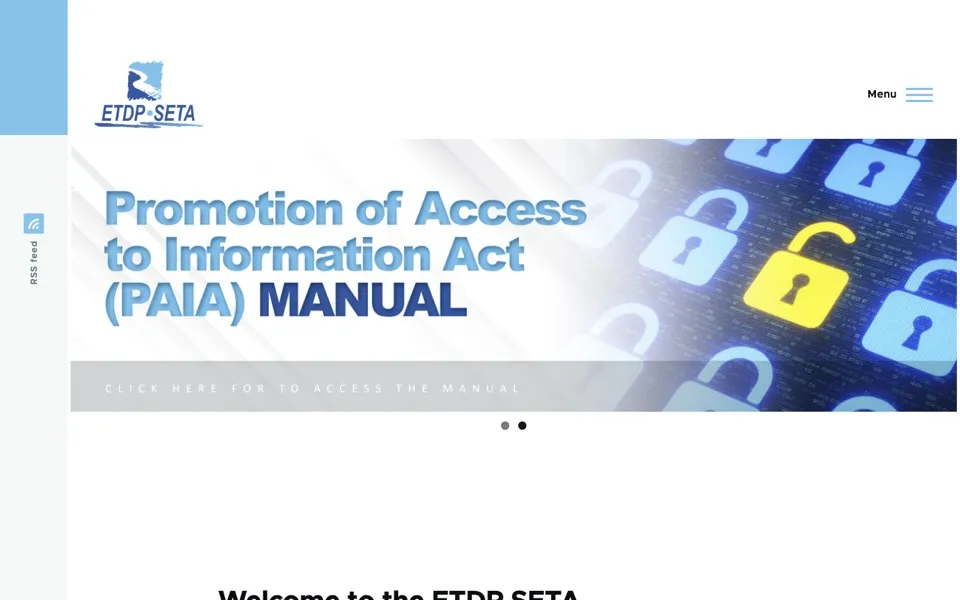 ETDP SETA career portal