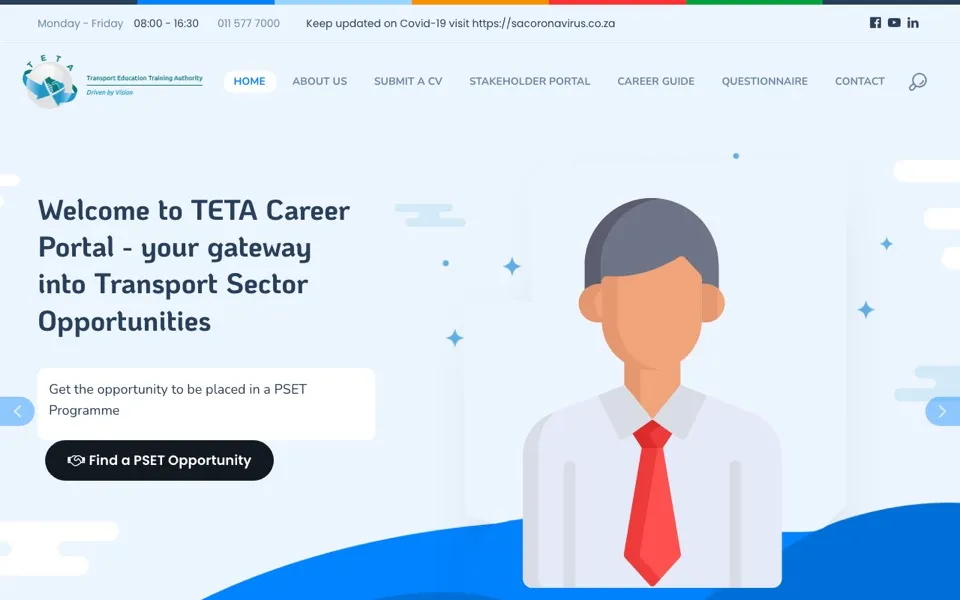 TETA career portal